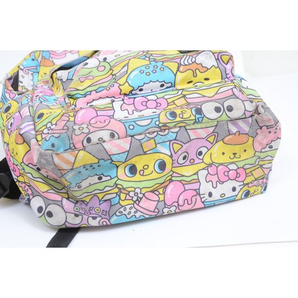 Loungefly X Hello Kitty Sanrio Food Ice Cream Cones Denim Backpack Graphics - Picture 7 of 8